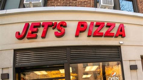 Jet's pizza jet's pizza - At your Jet's on 45241 Cherry Hill Rd, there's no doubt you will get a fast and fresh pizza that will exceed your wildest dreams. Our app is the easiest way to order, or you can go, from a laptop or dial (734) 981-8500. You also can stop by, say hello, and place an order for takeout. In addition to being known for the best pizza on the planet ...